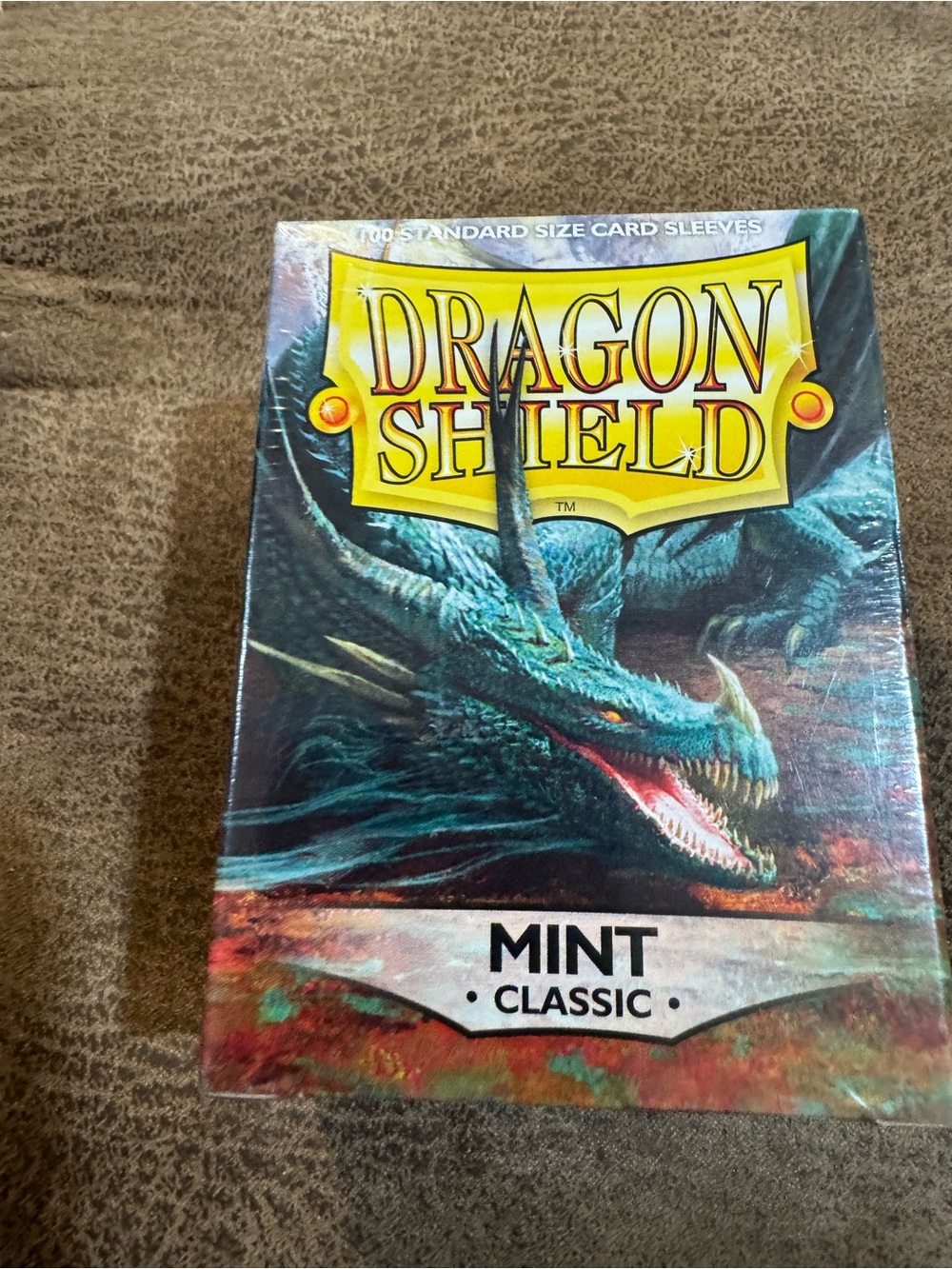 Dragon Shield Card Sleeves - Mint Backstory Design